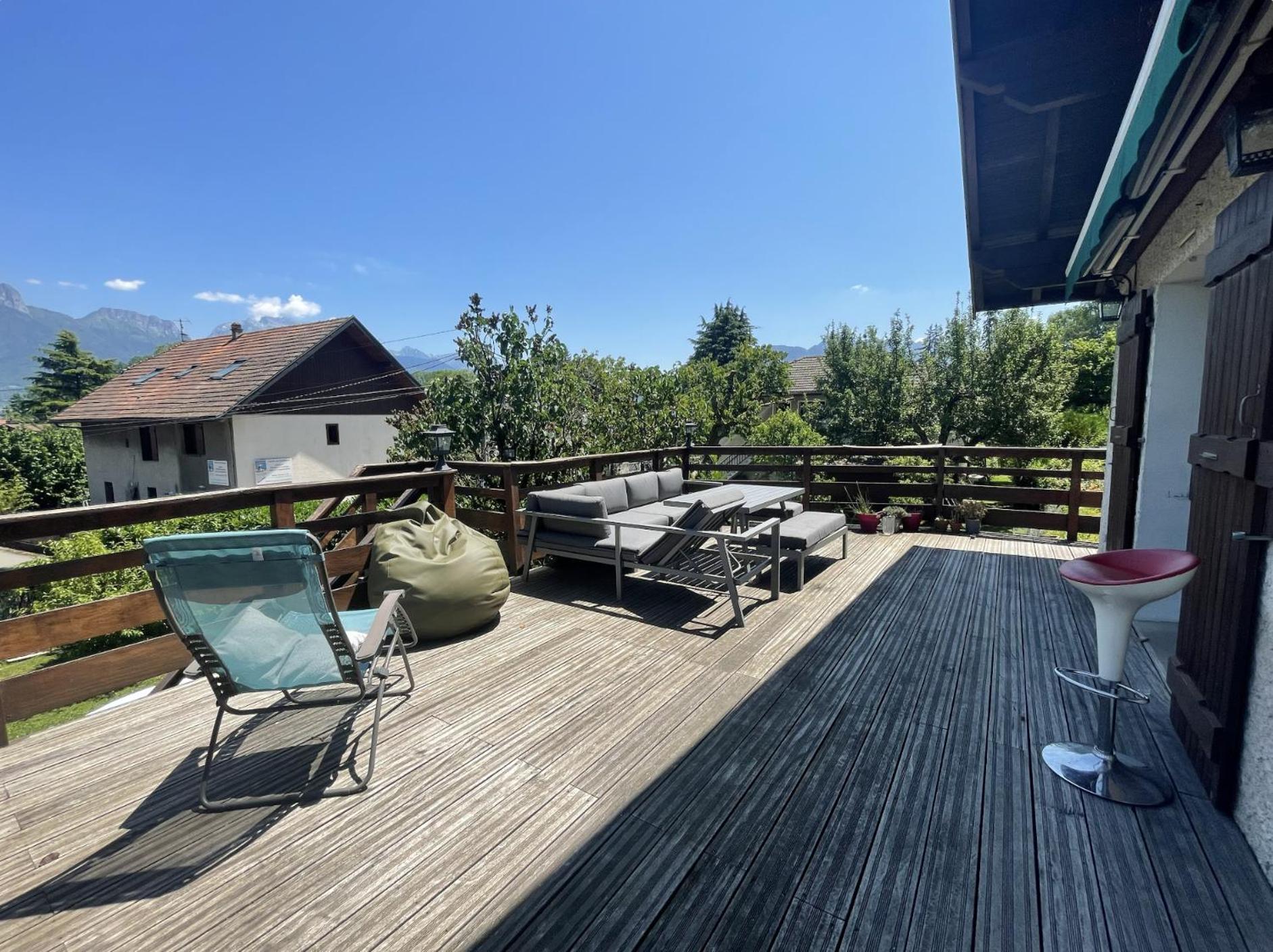 Cosy Chalet Annecy Lake For A Family 塞夫里耶 外观 照片