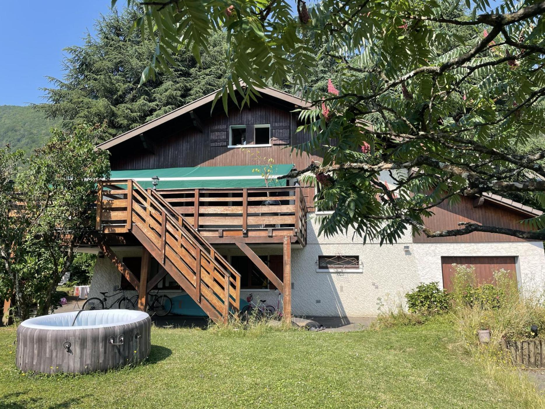 Cosy Chalet Annecy Lake For A Family 塞夫里耶 外观 照片