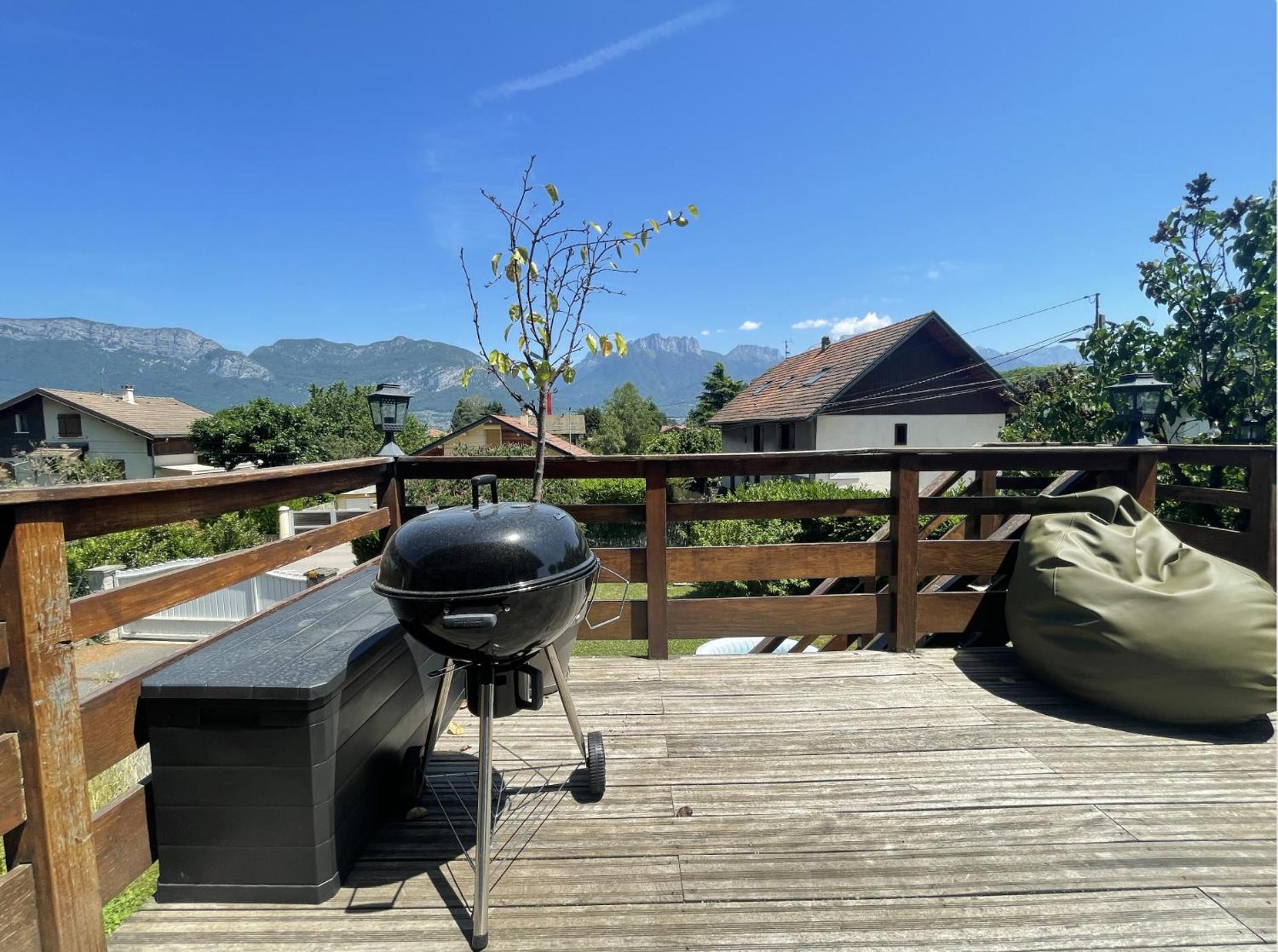 Cosy Chalet Annecy Lake For A Family 塞夫里耶 外观 照片