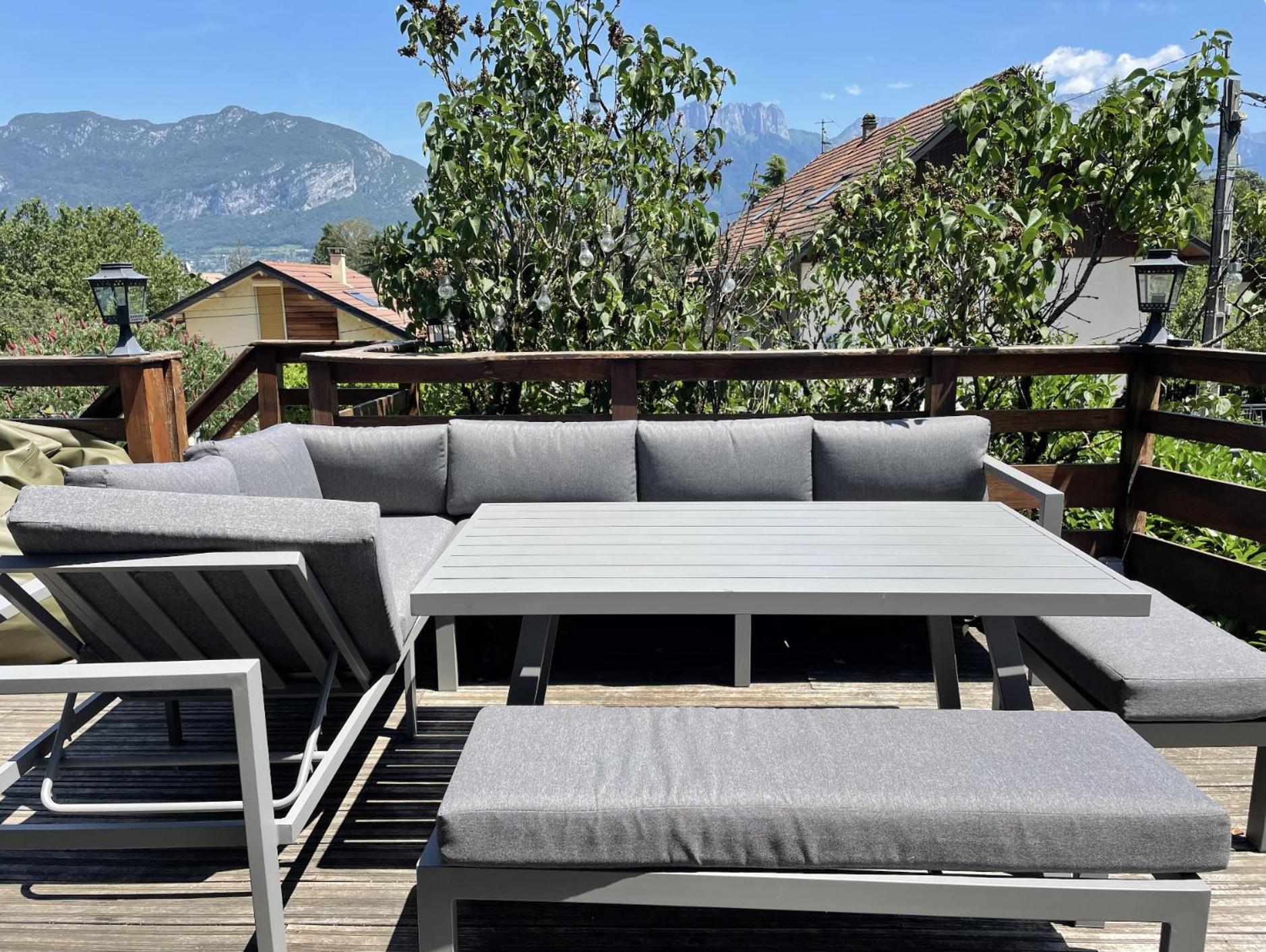 Cosy Chalet Annecy Lake For A Family 塞夫里耶 外观 照片