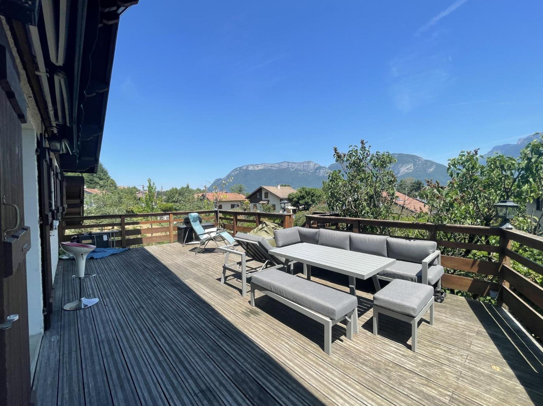Cosy Chalet Annecy Lake For A Family 塞夫里耶 外观 照片