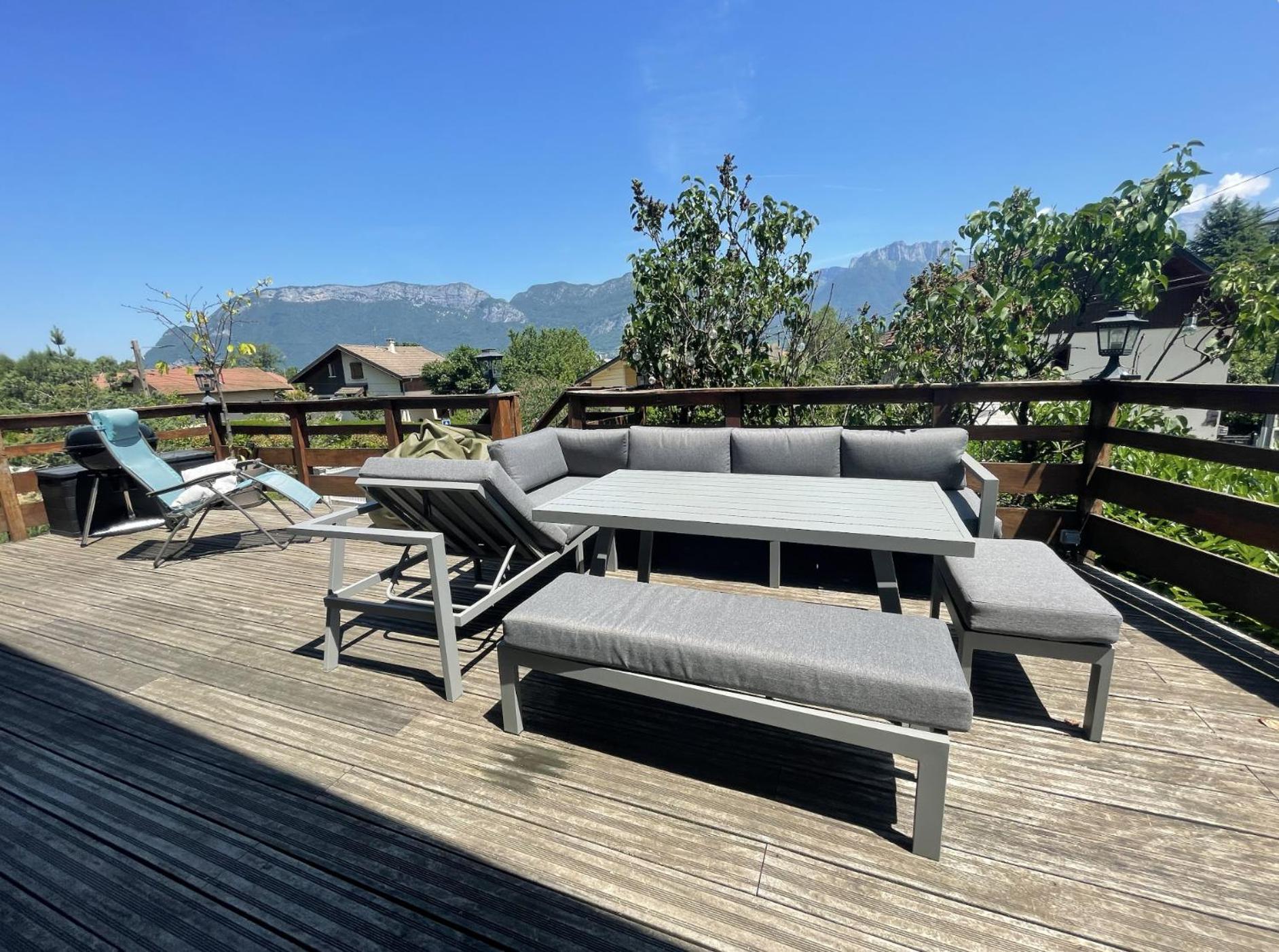 Cosy Chalet Annecy Lake For A Family 塞夫里耶 外观 照片