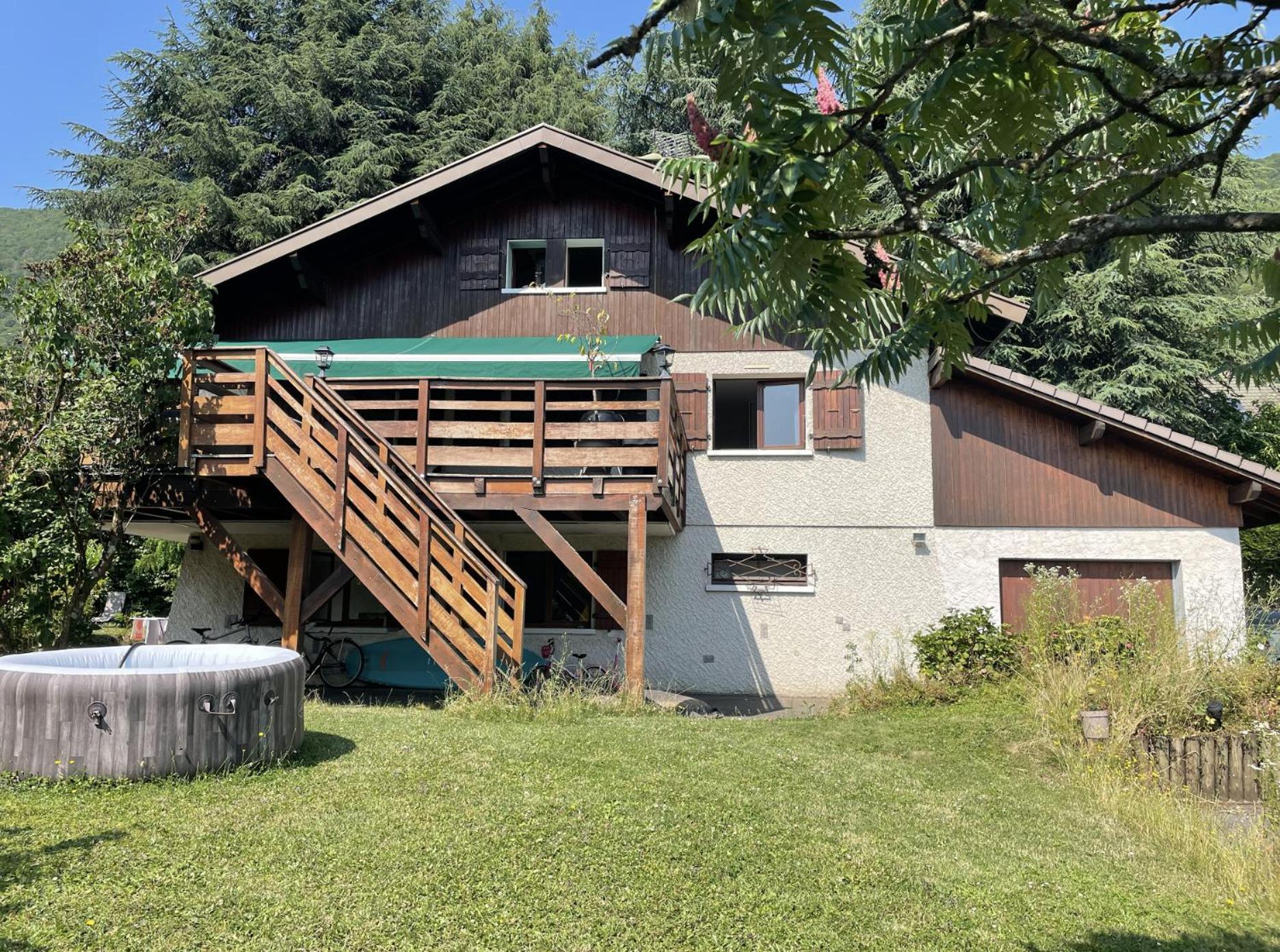 Cosy Chalet Annecy Lake For A Family 塞夫里耶 外观 照片